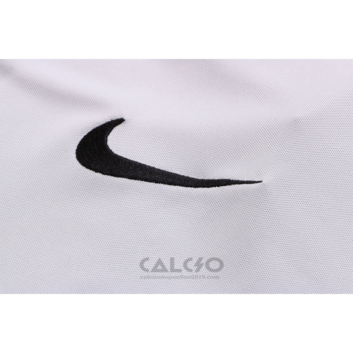 Tuta da Track Liverpool Manica Corta 2022-2023 Bianco - Pantaloncini